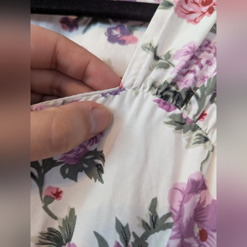 3/$20! Vintage 90's Cleo Floral Dress - Picture 9 of 15